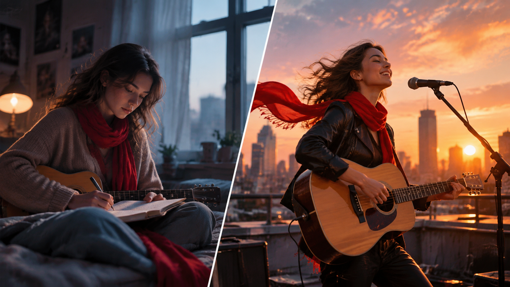 How to Plan Verse and Chorus Visuals for an AI Music Video